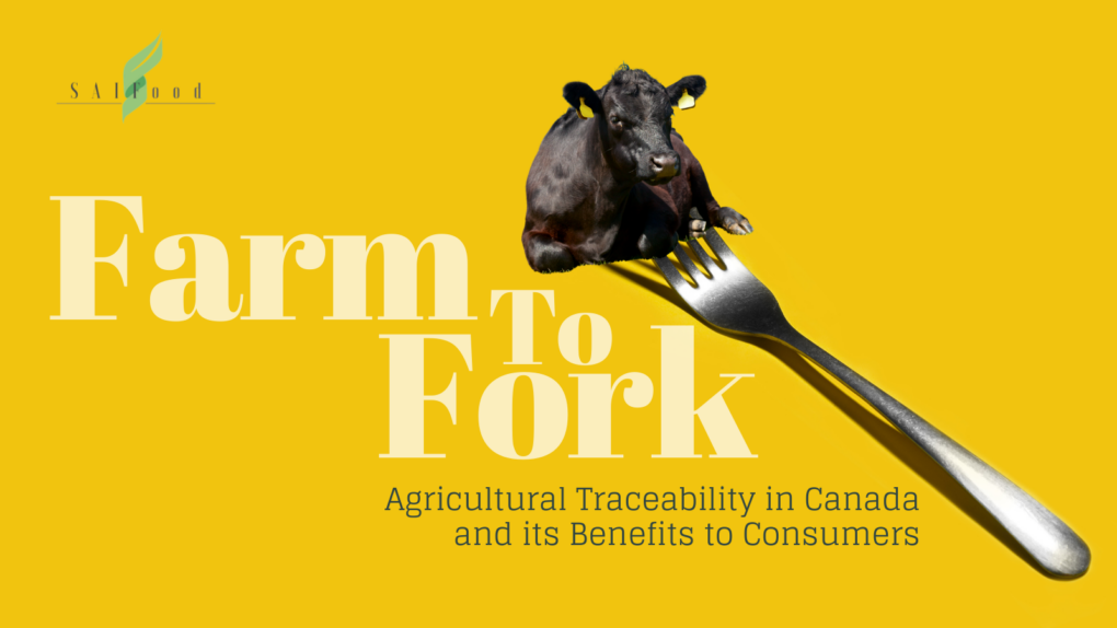 Farm to fork - traceability of Canadian Ag