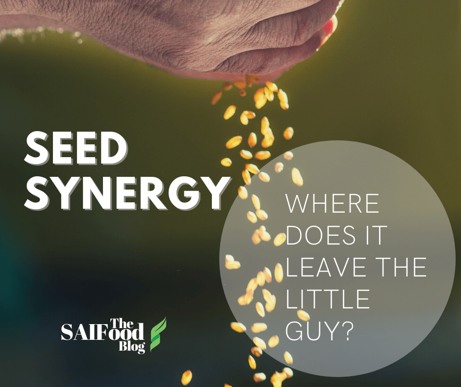 Seed Synergy, where does it leave the little guy?