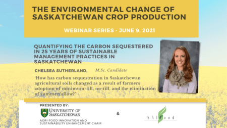 Environment Series: Quantifying the Carbon Sequestered in 25 Years of Sustainable Management Practices in Saskatchewan