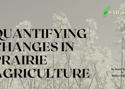 Quantifying Changes in Prairie Agriculture
