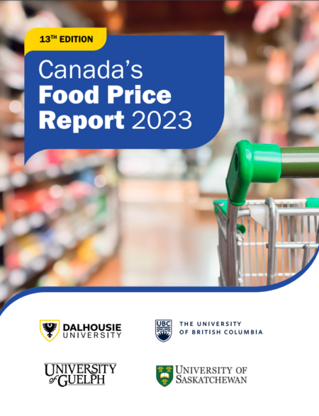 Canada's food price report 2023 - grocery store aisle photo