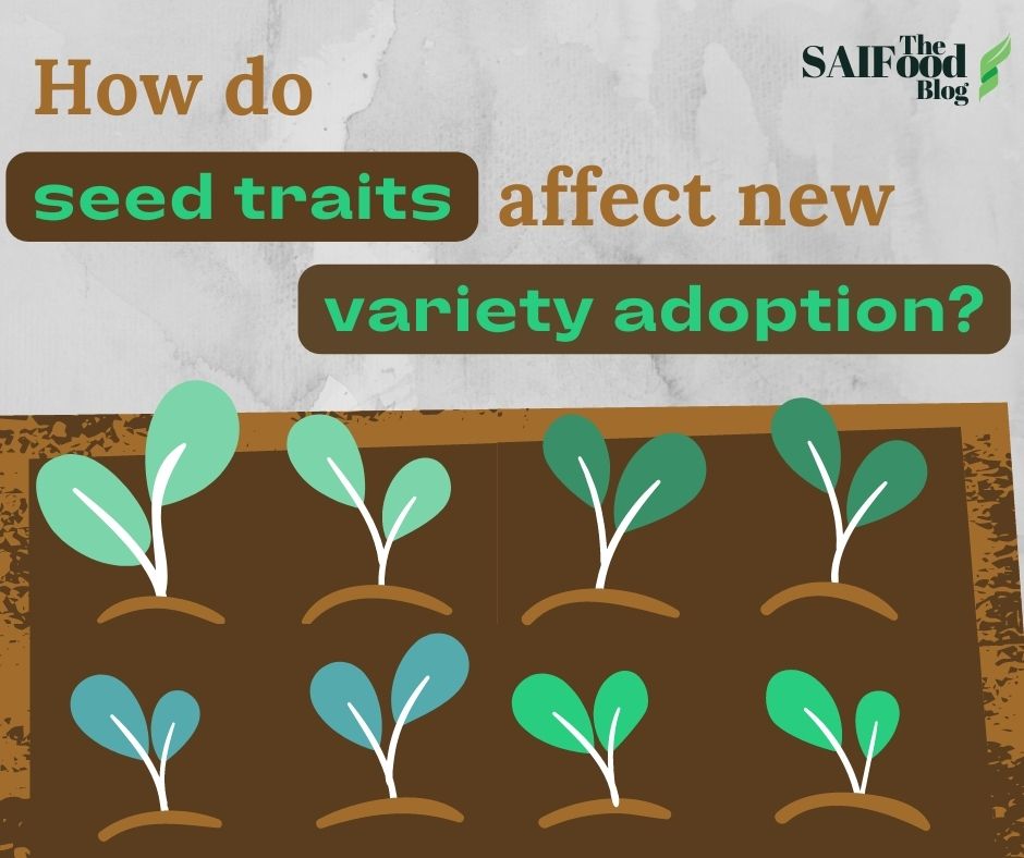 How do seed traits affect new variety adoption?