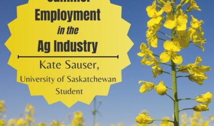 Summer employment in the agriculture industry by Kate Sauser