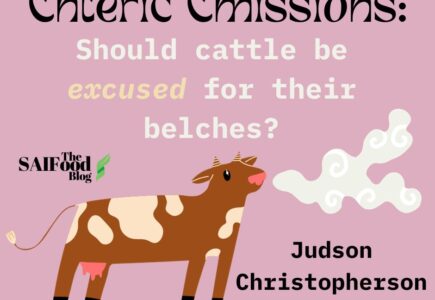 Enteric Emissions: Should cattle be excused for their belches?