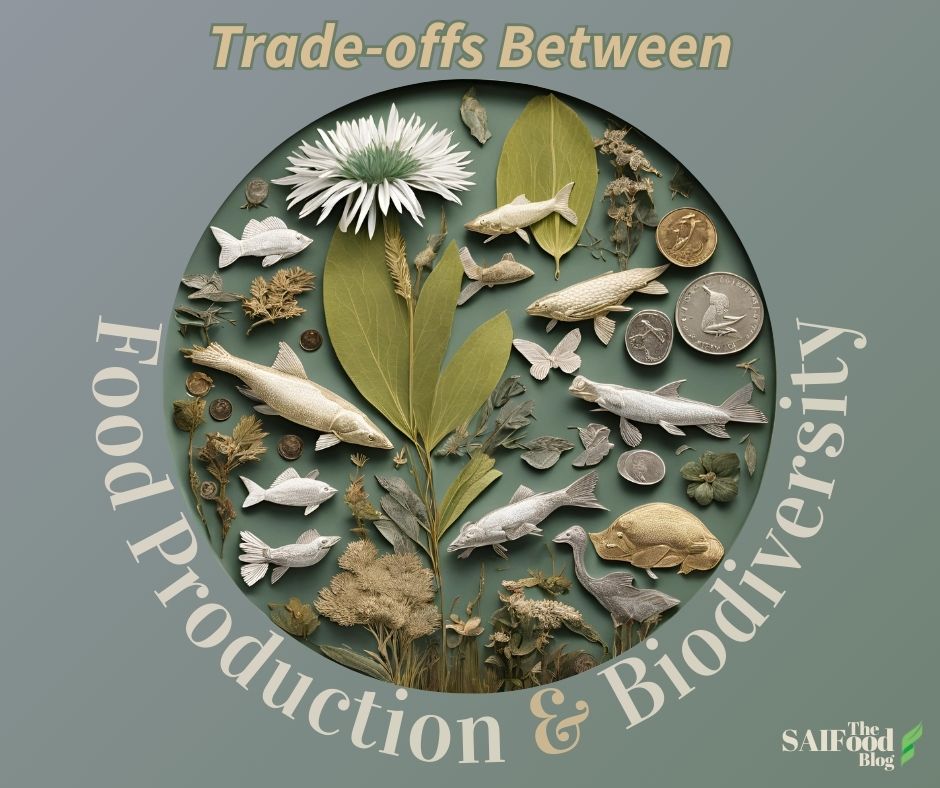 Trade-offs between food production & biodiversity