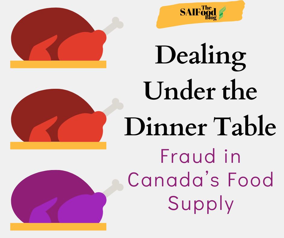 Dealing Under the Dinner Table: Fraud in Canada’s Food Supply