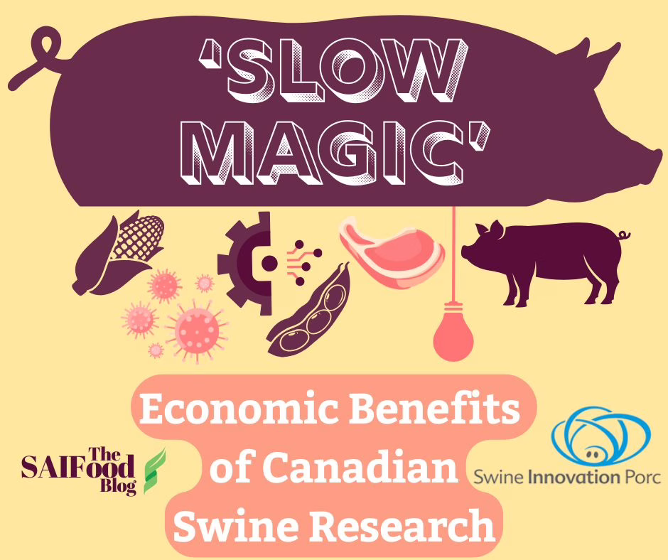 'Slow Magic' - the Economic benefits of Canadian Swine Research