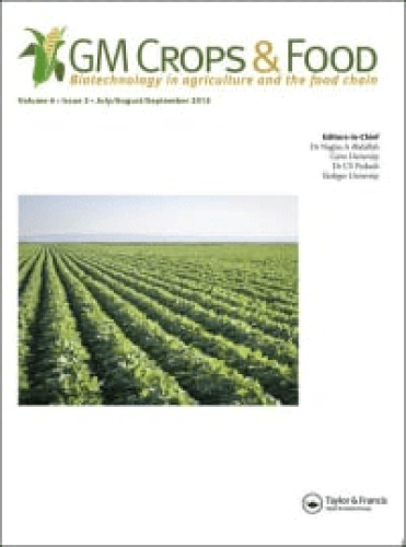 GM Crops & Food Journal cover